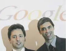  ??  ?? 0 Search engine Google was founded by Sergey Brin (left) and Larry Page – pictured in 2004 – on this day in 1998