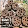  ?? ?? COSY: Create a bee hotel