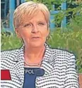  ?? SCREENSHOT: WDR ?? Ministerpr­äsidentin Hannelore Kraft im Westpol-Interview.