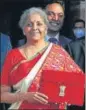  ??  ?? The budget will fuel the entreprene­urial spirit, says finance minister Nirmala Sitharaman.