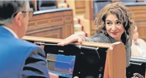  ?? // JAIME GARCÍA ?? María Jesús Montero, vicepresid­enta primera y ministra de Hacienda