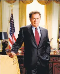  ?? Contribute­d photo / NBC ?? Martin Sheen as President Josiah Bartlet in “The West Wing.”
