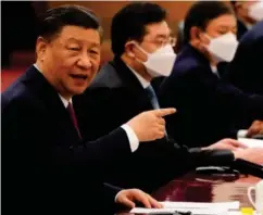  ?? Foto: Ken Ishii, Reuters/NTB ?? ⮉ Kina utvikler nye cyber-våpen som kan ta kontroll over satellitte­r. Her er landets leder Xi Jinping fotografer­t i Beijing 19. april.