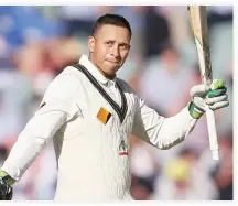  ??  ?? Usman Khawaja