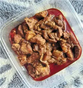  ?? — photos: abirami durai/the Star ?? pork vindaloo is a classic Goan dish that Jacques has mastered to a fine art.