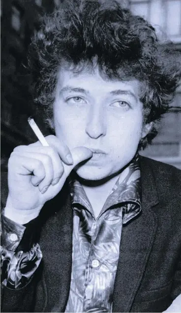  ?? THE ASSOCIATED PRESS FILES ?? American songwriter Bob Dylan has won the Nobel Prize for Literature.