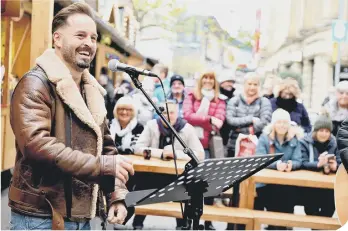  ??  ?? Singer Alfie Boe will be performing at Harewood House, Leeds on September 3. (Photo: Shirlaine Forrest/Getty)