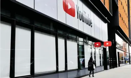  ??  ?? YouTube only began changing its guidelines on channels promoting white supremacy in June 2019. Photograph: Frederic VIELCANET/ Alamy Stock Photo