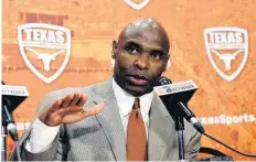  ?? AP PHOTO ?? New Texas coach Charlie Strong will be one of the big draws at Big 12 Media Days, which take place Monday and Tuesday in Dallas.