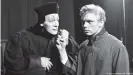  ?? ?? Hardy Krüger starring in 'Faust' with Gustaf Gründgens as Mephisto in 1963