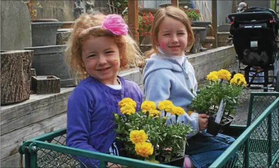  ??  ?? Children can learn about creating gardens through a visit to PHS Meadowbroo­k Farm in Abington Township, Montgomery County.