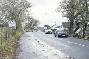  ??  ?? Horror smash
The 19- year- old was killed after his car hit a tree in Coylton’s Ayr Road