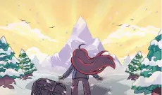  ?? MATT MAKES GAMES ?? In the unique game Celeste, players must confront the depression and anxiety suffered by main character Madeline.