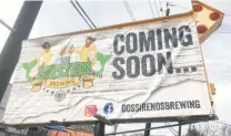  ?? Chuck Blount / Staff ?? Dos Sirenos Brewing Co. will be located at 231 E. Cevallos St. in San Antonio’s Lone Star District. The brewpub will offer eight flagship beers.