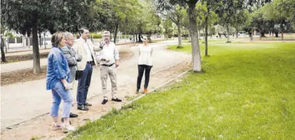  ?? ?? Circuito de El Tablero Una de las paradas del recorrido electoral. ▷