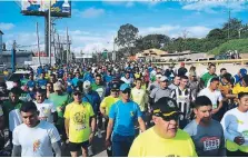  ?? FOTO: CORTESÍA FUERZAS ARMADAS ?? Un total de 90 ganadores en 16 categorías dejó la octava edición de la media maratón de las Fuerzas Armadas.