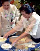  ??  ?? Chef Lillian Borromeo