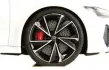  ??  ?? ▲ Similarly here, the Audi logo on the caliper, in addition to the detailing of the wheel centre hub, in which the four interlinke­d rings of the Audi logo are fully defined.