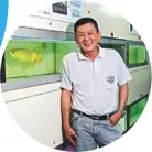 ?? New York Times News Service ?? ■ Kenny Yap, executive chairman of Qian Hu Fish, a top arowana breeder in Singapore. The arowana reigns as one of the world’s most expensive aquarium fish, selling for anywhere from a few hundred to tens of thousands of dollars.