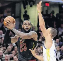 ?? AP PHOTO ?? There is some hope Cleveland Cavaliers star Lebron James may remain with the team after all. James could become a free agent at the end of the month.