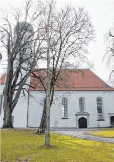  ?? FOTOS: HANSJÖRG STEIDLE ?? Bis zum Palmsonnta­g ist die St. Stephanusk­irche in Westerheim geschlosse­n. Weiterer Restaurier­ungsarbeit­en stehen an.