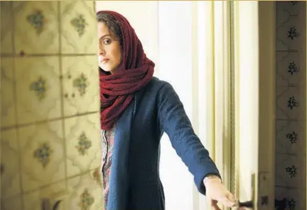  ?? Habib Majidi Amazon Studios / Cohen Media Group ?? “THE SALESMAN,” starring Taraneh Alidoosti, is a foreign-language nominee and a perhaps political choice for Oscar voters.