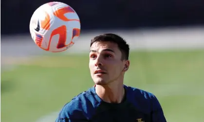  ?? ?? João Palhinha, training with Portugal last week, has impressed since joining Fulham last summer. Photograph: Antonio Pedro Santos/ EPA