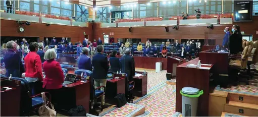  ?? LA RAZÓN ?? Las elecciones a la Asamblea de Madrid se celebrarán en martes laborable y no en domingo, como es habitual