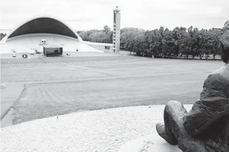  ?? RICK STEVES/RICK STEVES’ EUROPE ?? The Song Festival Grounds, where Estonians sang for their independen­ce.