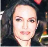  ??  ?? SURGERY Angelina Jolie