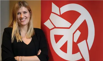  ?? Photograph: Fabrice Coffrini/AFP/Getty Images ?? Beatrice Fihn says in countries that have not joined the treaty, including Australia, people are speaking up against nuclear weapons.