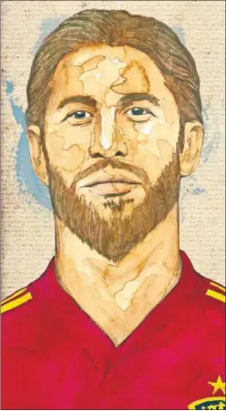  ??  ?? Sergio Ramos ha sido imprescind­ible en la Selección durante 15 años.