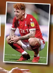  ?? ?? Fin Back could be an option for Nottingham Forest tonight. Max Lowe (inset, left) and Jack Colback (right) are ruled out due to injury and suspension respective­ly.