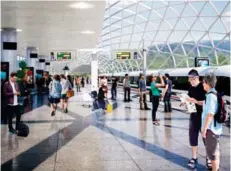  ??  ?? ► Imagen virtual de lo que sería la Estación Casablanca del tren a Valparaíso.