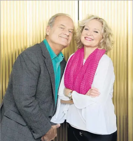  ?? Myung J. Chun Los Angeles Times ?? OPERA BUFFS Kelsey Grammer and Christine Ebersole are pooling their considerab­le talents for L.A. Opera’s “Candide.”