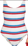  ??  ?? Solid & Striped swimsuit, £72.50, theoutnet.com