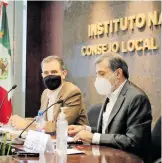  ?? /CORTESIA | INE HIDALGO ?? Vocal Ejecutivo del INE en Hidalgo, José Luis Ashane