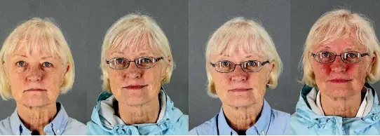  ??  ?? Marilyn Jean Hartman, 66, has been taking trips - without a ticket, boarding pass or passport - around the United States for many years.