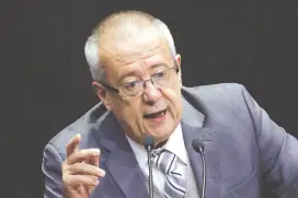  ?? ?? l Carlos Urzúa falleció ayer a los 68 años de edad.