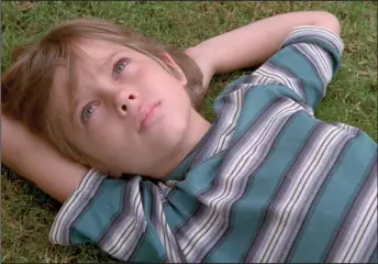  ?? Matt Lankes/IFC Films ?? Six-year-old Mason, played by Ellar Coltrane, in Richard Linklater’s “Boyhood.”