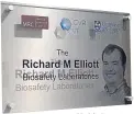  ??  ?? Uni labs were renamed in tribute to Richard