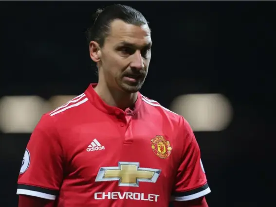  ??  ?? Zlatan Ibrahimovi­c is expected to leave Manchester United at the end of the season (Getty)