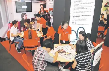  ??  ?? Visitors will be able to seek informatio­n on education and career pathways from exhibitors.