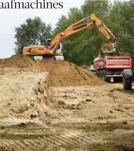  ?? FOTO MARC HERREMANS - MEDIAHUIS ?? 3M moet in een eerste fase de met PFAS vervuilde gronden van 950 Zwijndrech­tse gezinnen saneren