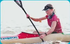  ??  ?? Neriyah Dill, who won eight gold medals at the recent South African Schools Sprint Canoe Championsh­ips at Shongweni Dam, has been named in the team to attend the Olympic Hopes regatta in Račice in the Czech Republic from 10 to 12 September. Cameron Hudson/Gameplan Media