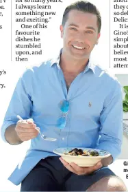  ??  ?? Gino D’Acampo and mamma Alba’s meatballs from Gino’s Italian Coastal
Escape book.