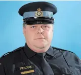  ?? THE CANADIAN PRESS ?? Constable Marc Hovingh, a 28-year OPP veteran, was killed in a shooting on Manitoulin Island.