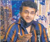  ??  ?? BCCI president Sourav Ganguly holds an office of great prominence but has treated it as his personal brand engine.