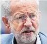  ??  ?? PRESSURE Jeremy Corbyn