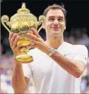  ?? GETTY IMAGES ?? ▪ Roger Federer beat Marin Cilic to win the 2017 Wimbledon title for his eighth triumph at the grasscourt Major.